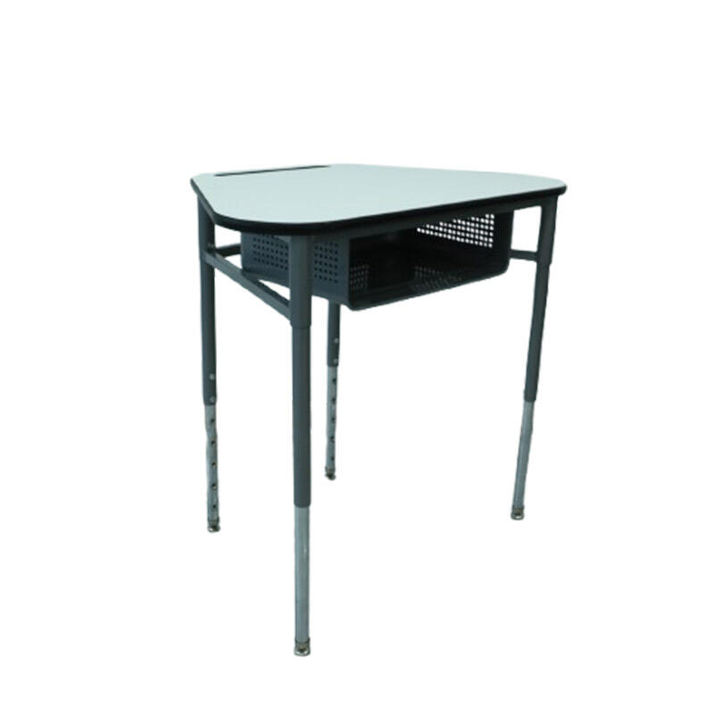MD0003 Wooden Trapezoidal Student Table