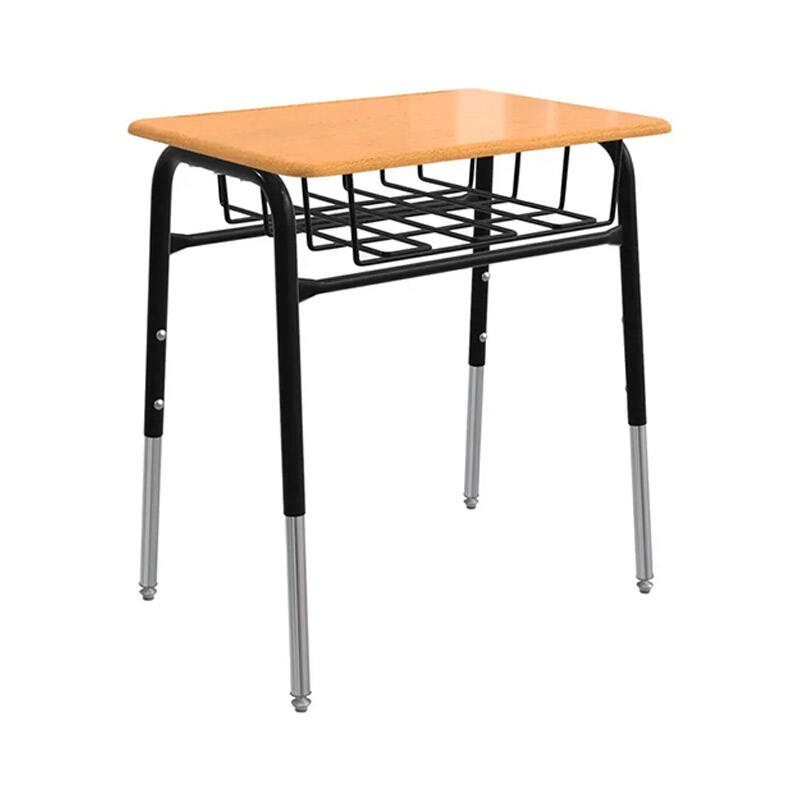 Table d'étude en bois réglable en hauteur MD0106
