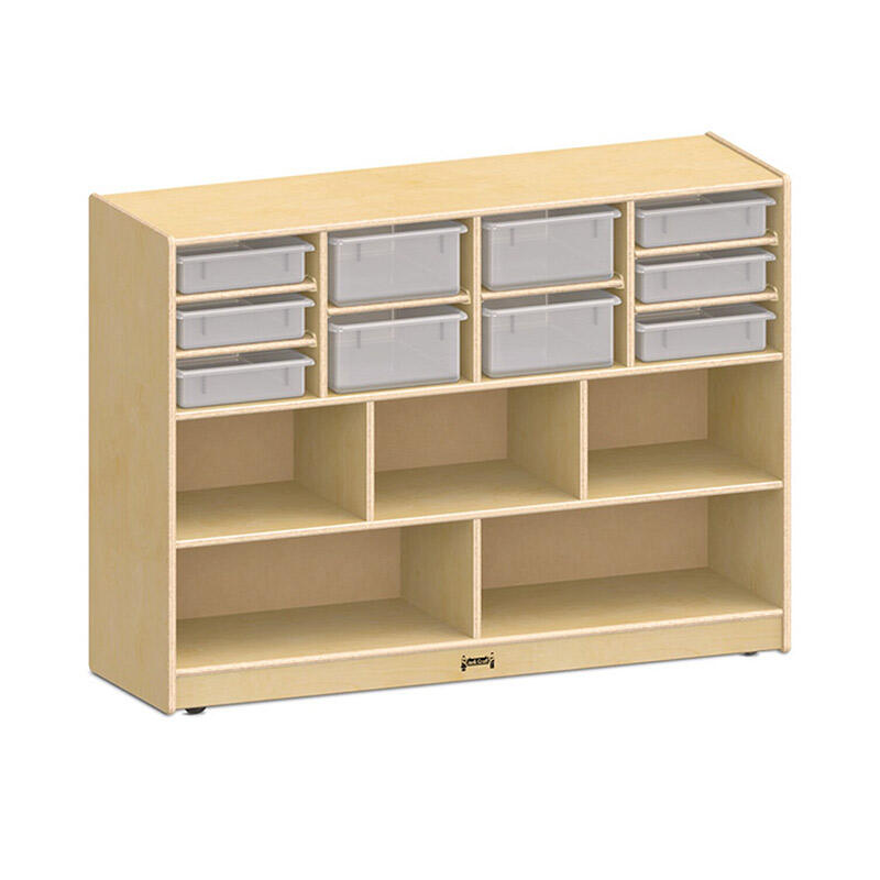 CN0010 Wooden Kid Toy Storage Classroom Cabinet