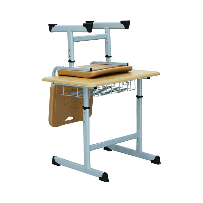 SS0274 Escrivaninha e Cadeira Ajustável para Sala de Aula Escolar