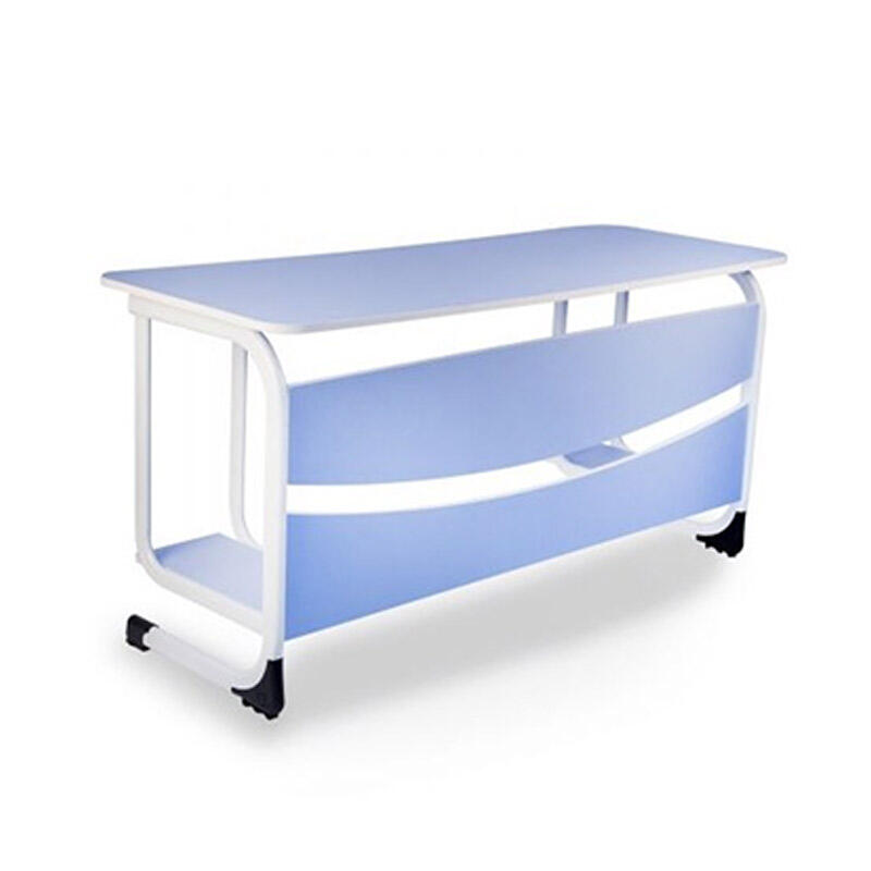 MD0098 Industrial Student Desk Solution: Steel-Wood Frame, 200kg Load ...
