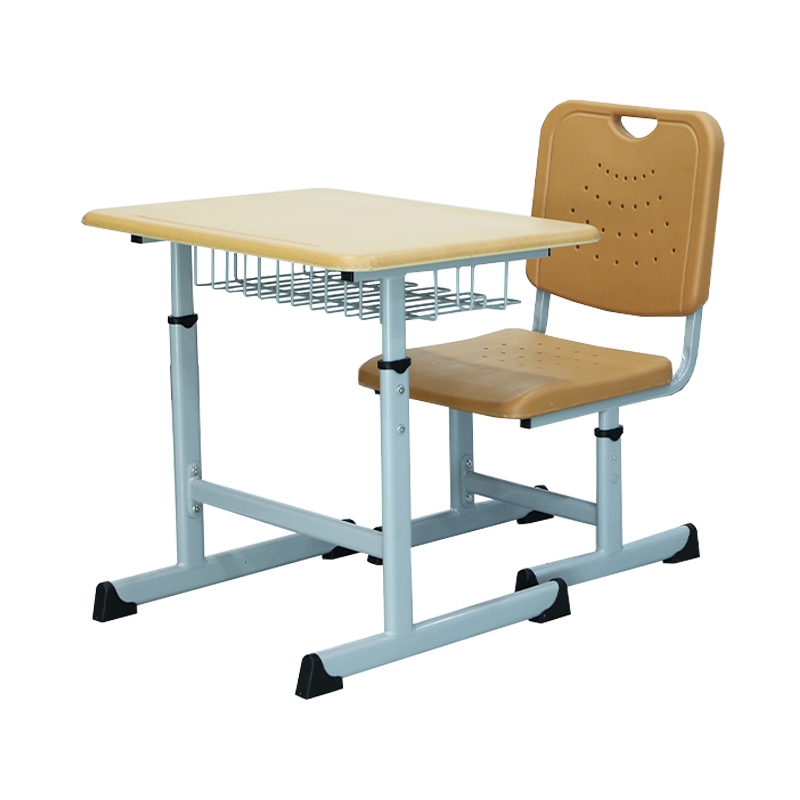 SS0274 Escrivaninha e Cadeira Ajustável para Sala de Aula Escolar