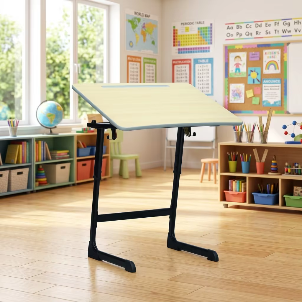 MD0152 Height Adjustable MDF Table Desk factory