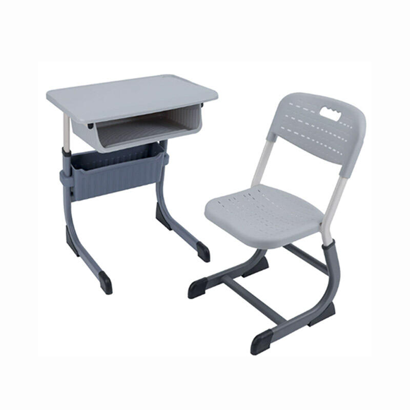 SS0001-3 School Furniture Combination Wooden Desk and Chair