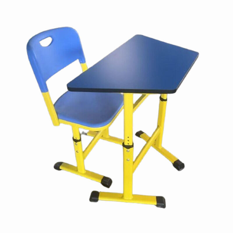 SS0276 Conjunto de Escrivaninha e Cadeira para Estudante com Altura Ajustável