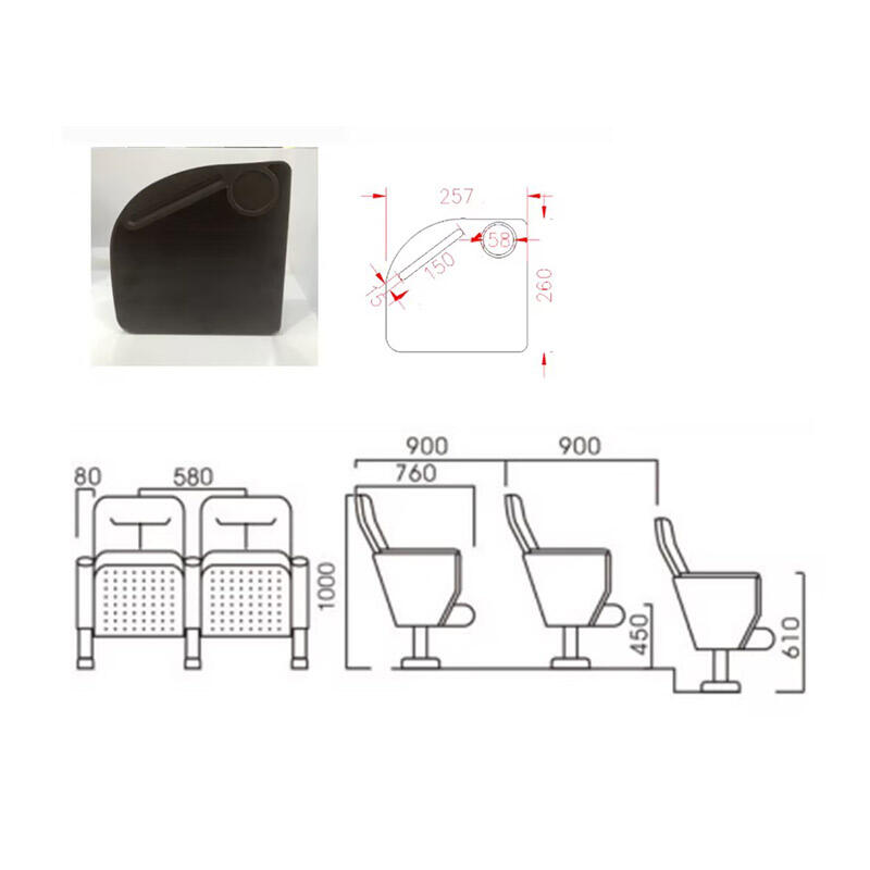 AC0060 Church Chair Lecture Hall Chair | Lecture Hall