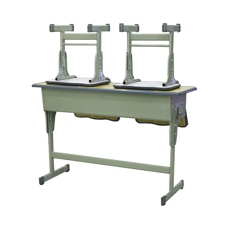 SS0003-2 Classroom Kids Study Table School Desk and Chair Set | Double ...