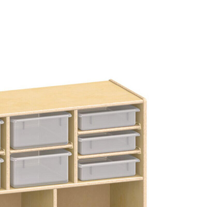 CN0010 Wooden Kid Toy Storage Classroom Cabinet