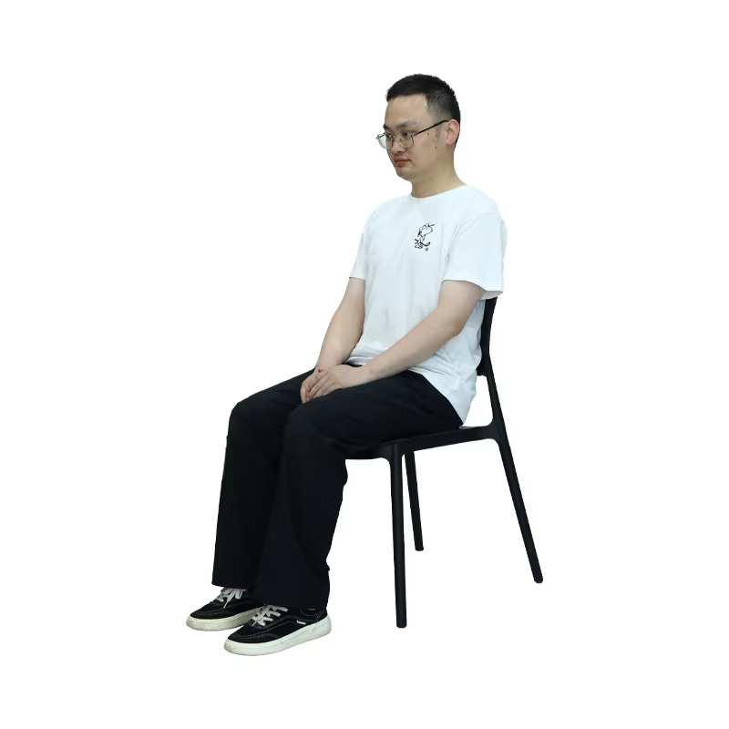 dc0022 pp plastic dining chair-5