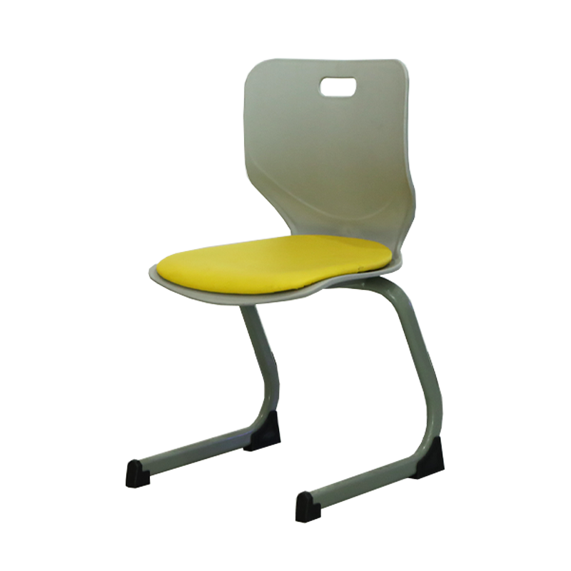 SC0132 Chaise d'Étude à Conception Ergonomique avec Piètement Métallique et Assise en Plastique