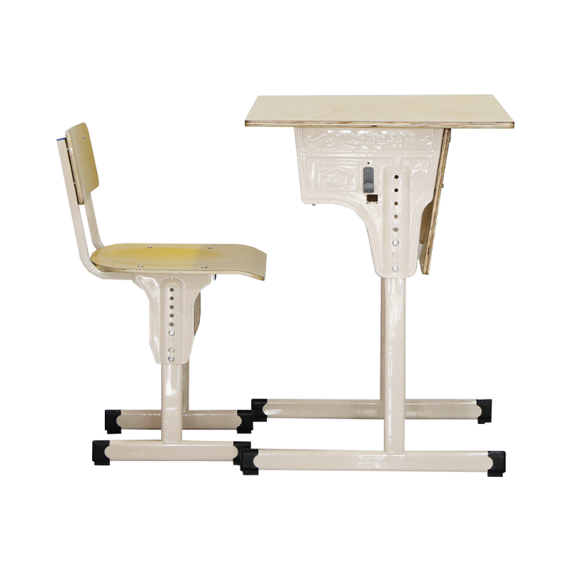 SS0003-4 Primary Height Adjustable School Desk and Chair Set