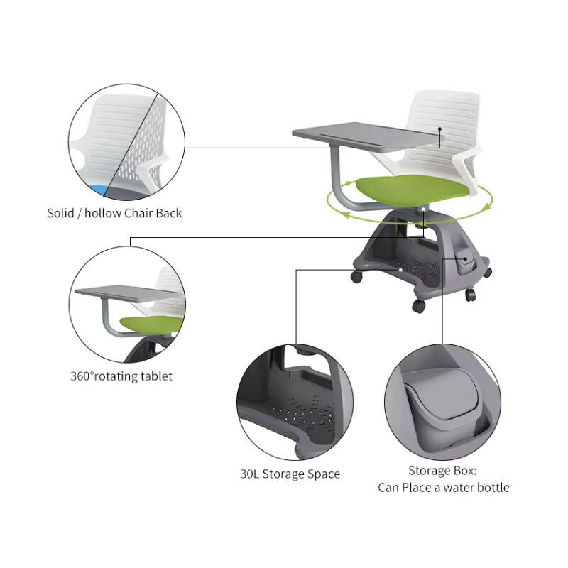 EC0020 School Training Educational Classroom Chairs
