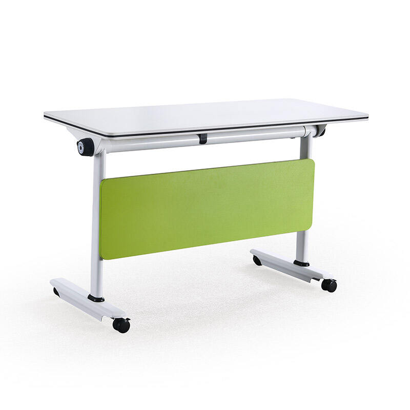 ET0036 Training Table with 360° Swivel Silent Wheels