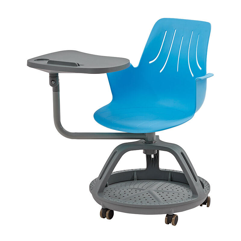 Chaise pivotante 360° EC0037 avec tablette