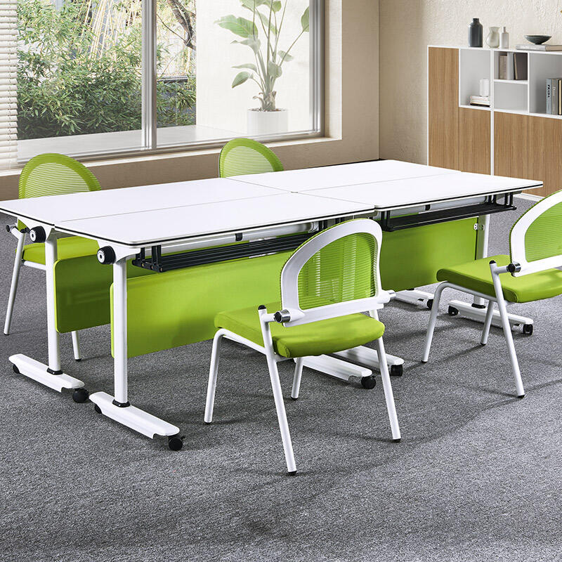 ET0036 Training Table with 360° Swivel Silent Wheels | Activity Table