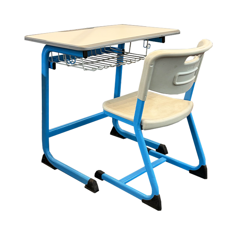 SS0001-4 Mobiliário Escolar com Mesa e Cadeira Acopladas para Educação