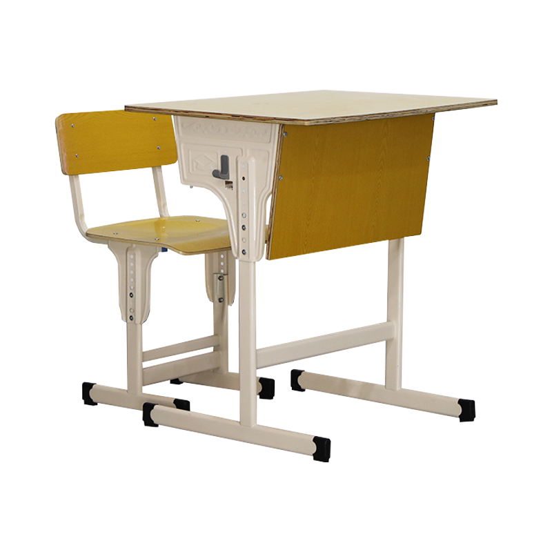 SS0003-4 Primary Height Adjustable School Desk and Chair Set