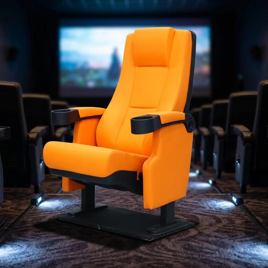 AC0119 Comfortable Auditorium Chair for Cinema School manufacture
