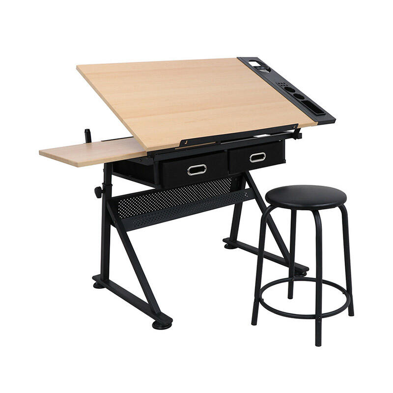 DT0001 Wooden Drafting Table