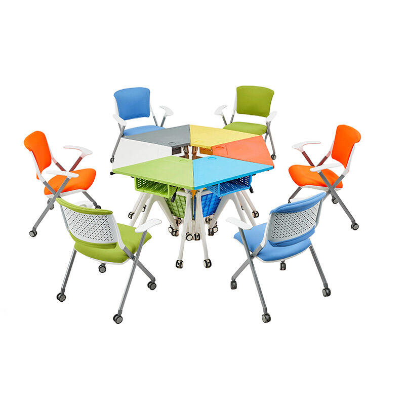 SS0266 Smart Classroom School Student Desk and Chair Set