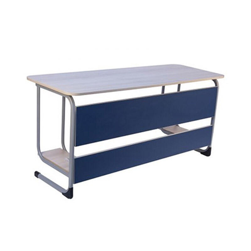 MD0098 Industrial Student Desk Solution: Steel-Wood Frame, 200kg Load ...