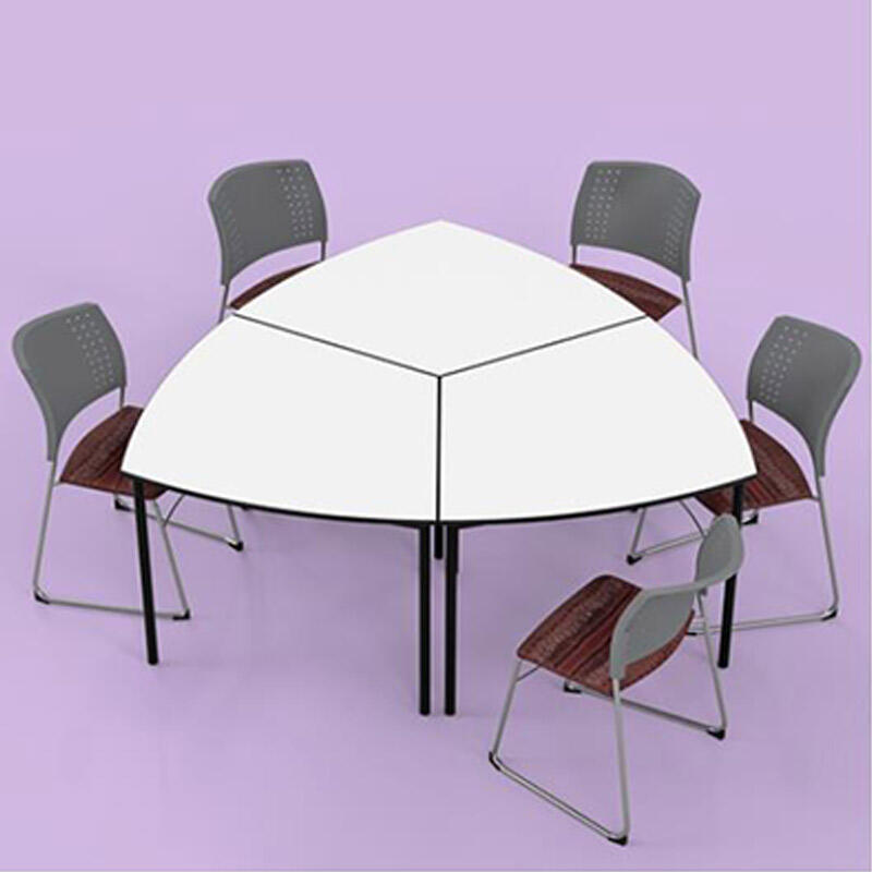 AT0106 Wooden 6 Seat Combination Study Table Set