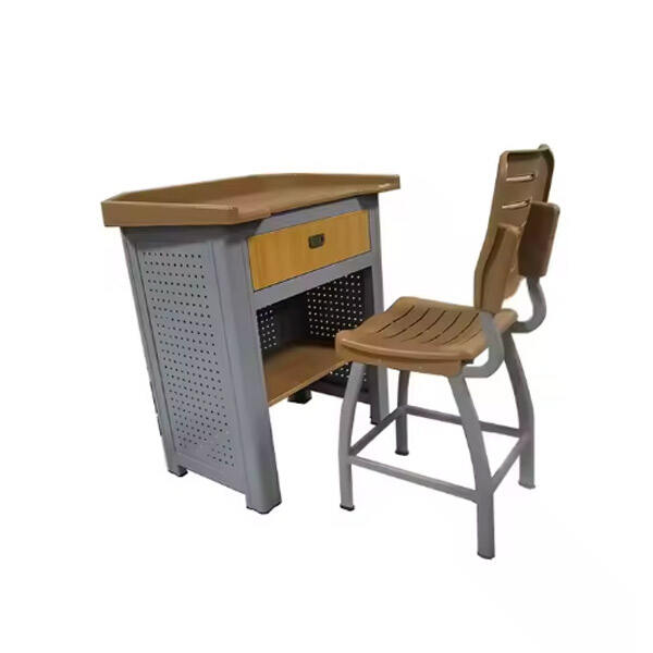 शिक्षक डेस्क चेयर कॉम्बो - आधुनिक कक्षाओं के लिए एर्गोनॉमिक समाधान