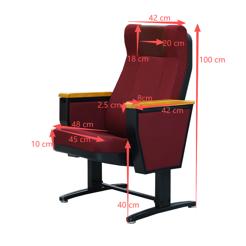 AC0022-1 Плъзгащ се стол за аудитория, театър и конферентна зала