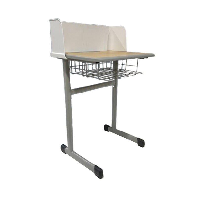 MD0051-1 School Student Desk With Desktop Back | Student Desk