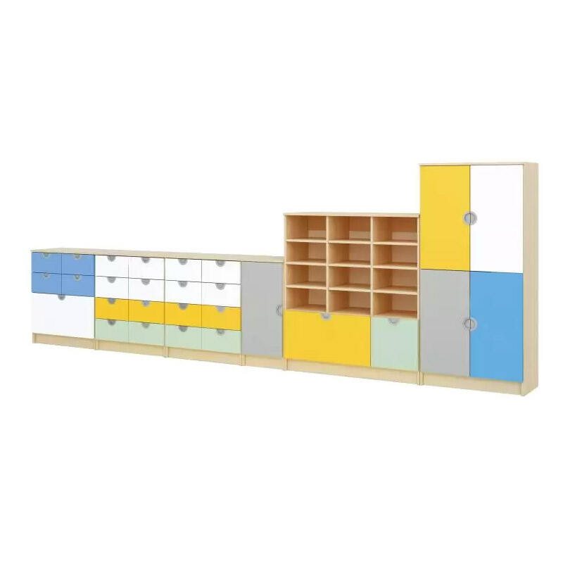 CN0040 Wood Kids Toy Book Storage Cabinet