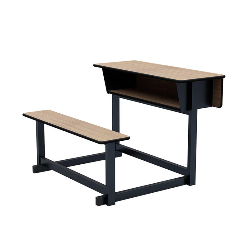 SS0040 Wooden Bench Desk Chair Set