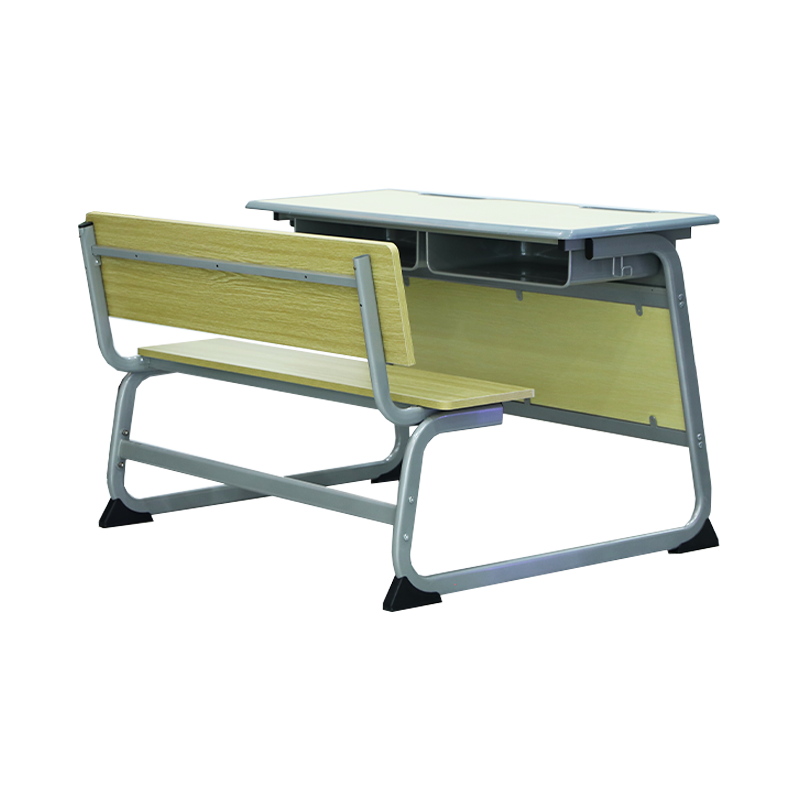 SS0283-2 Mesa e Banco para Alunos com Assentos Duplos