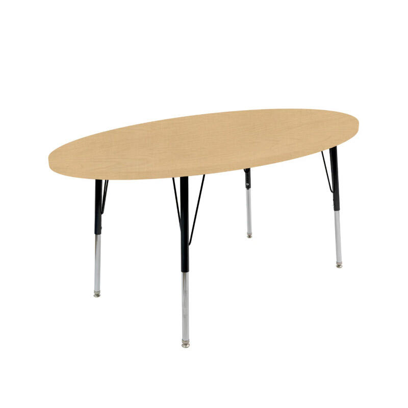 MD0104 Table d'activités avec pieds réglables standards à roulettes