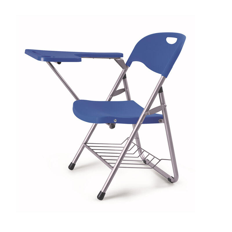 Chaise de formation pliante SW0072 avec tablette d'écriture