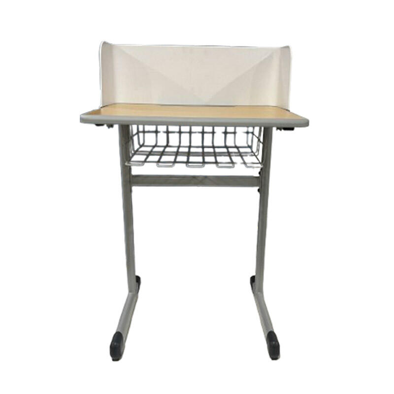 MD0051-1 Mesa Escolar para Estudante com Encosto na Mesa