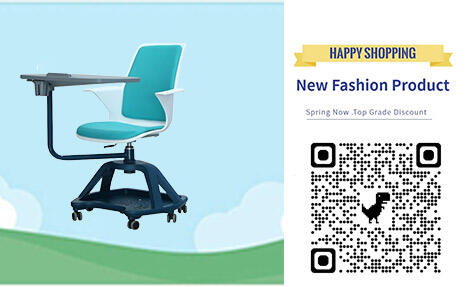 Ученически стол EC0048 с 360° завъртане и писмена плочка