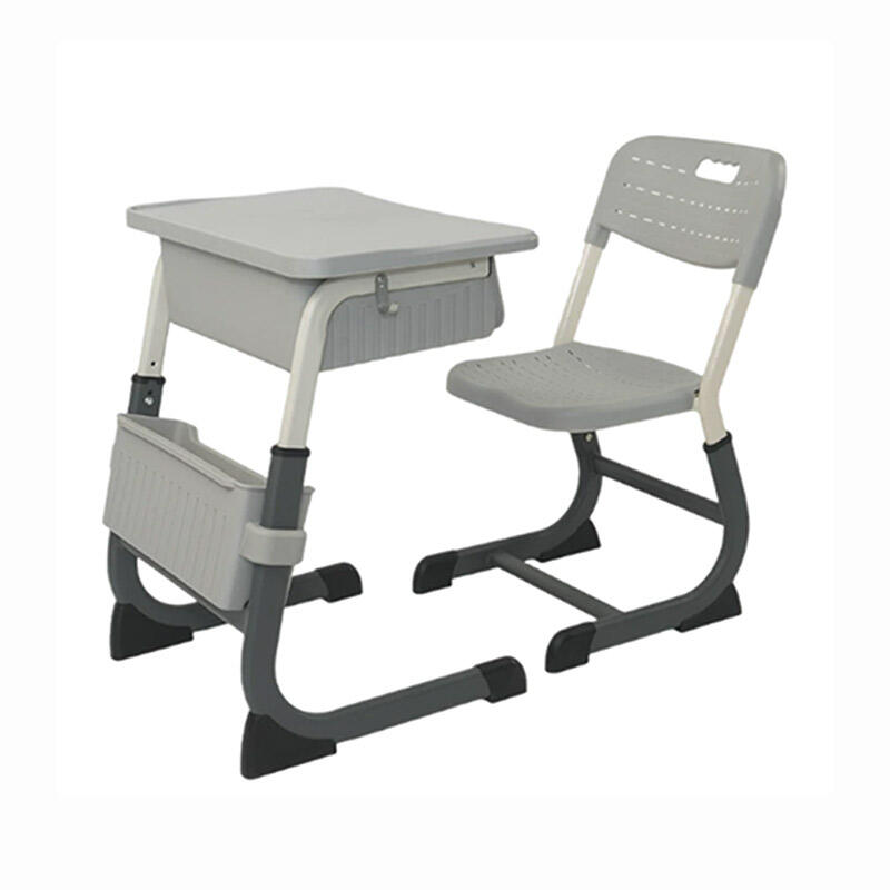 SS0001-3 School Furniture Combination Wooden Desk and Chair