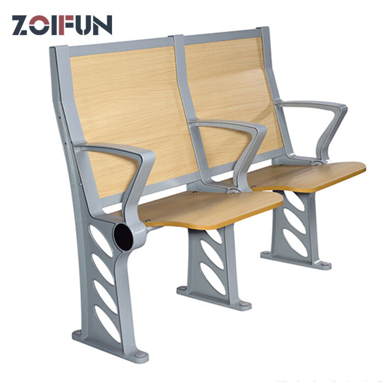 AC0009 College Lecture Hall Desk Chair Step Bench