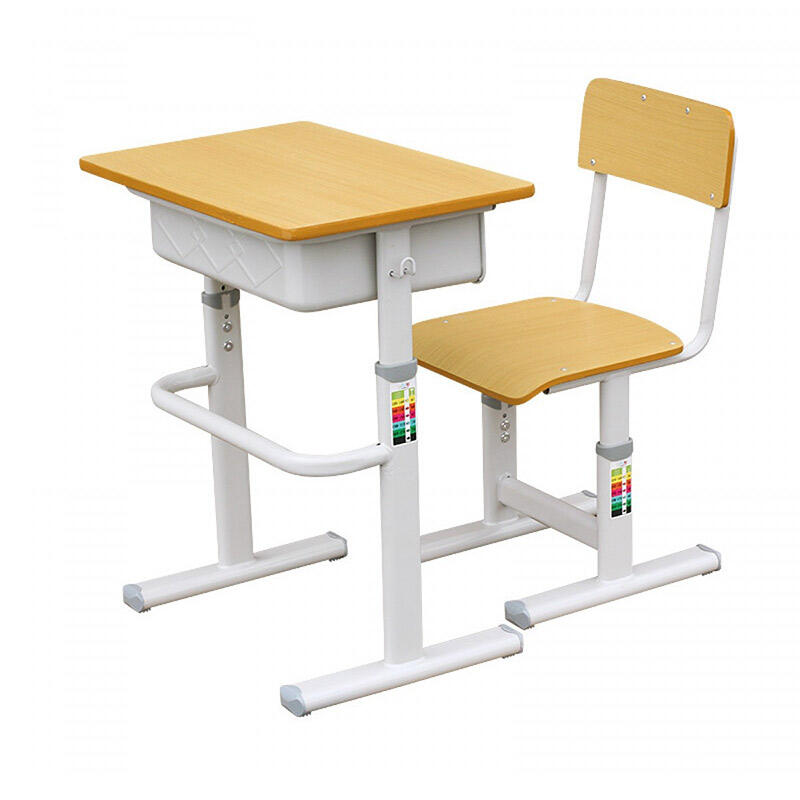 Conjunto de Mesa e Cadeira Estudantil com Altura Ajustável SS0281