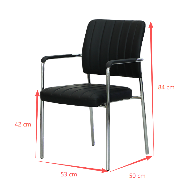 TC0068 Metal Frame Leather Teacher Chair (2).png
