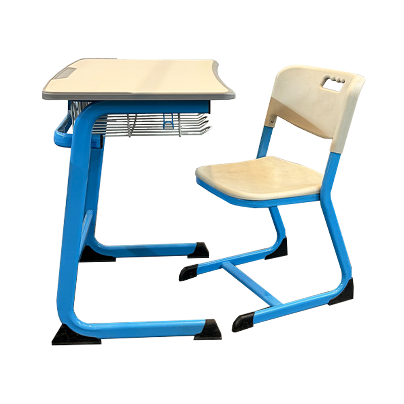 SS0001-4 Mobiliário Escolar com Mesa e Cadeira Acopladas para Educação