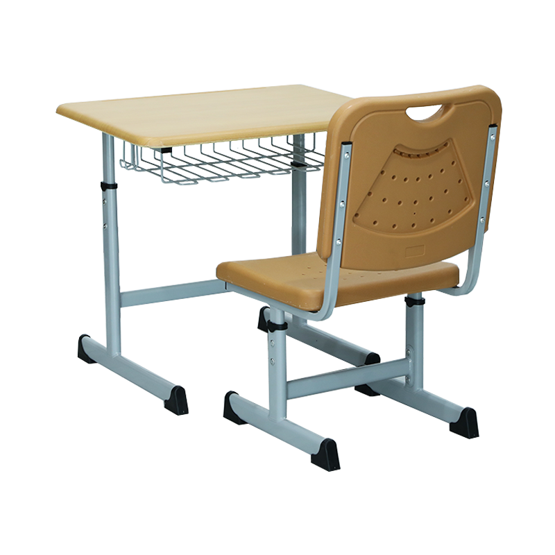 SS0274 Escrivaninha e Cadeira Ajustável para Sala de Aula Escolar