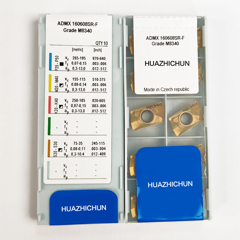 HUAZHICHUN ADMX 160608SR-F Milling Inserts Turning Tools