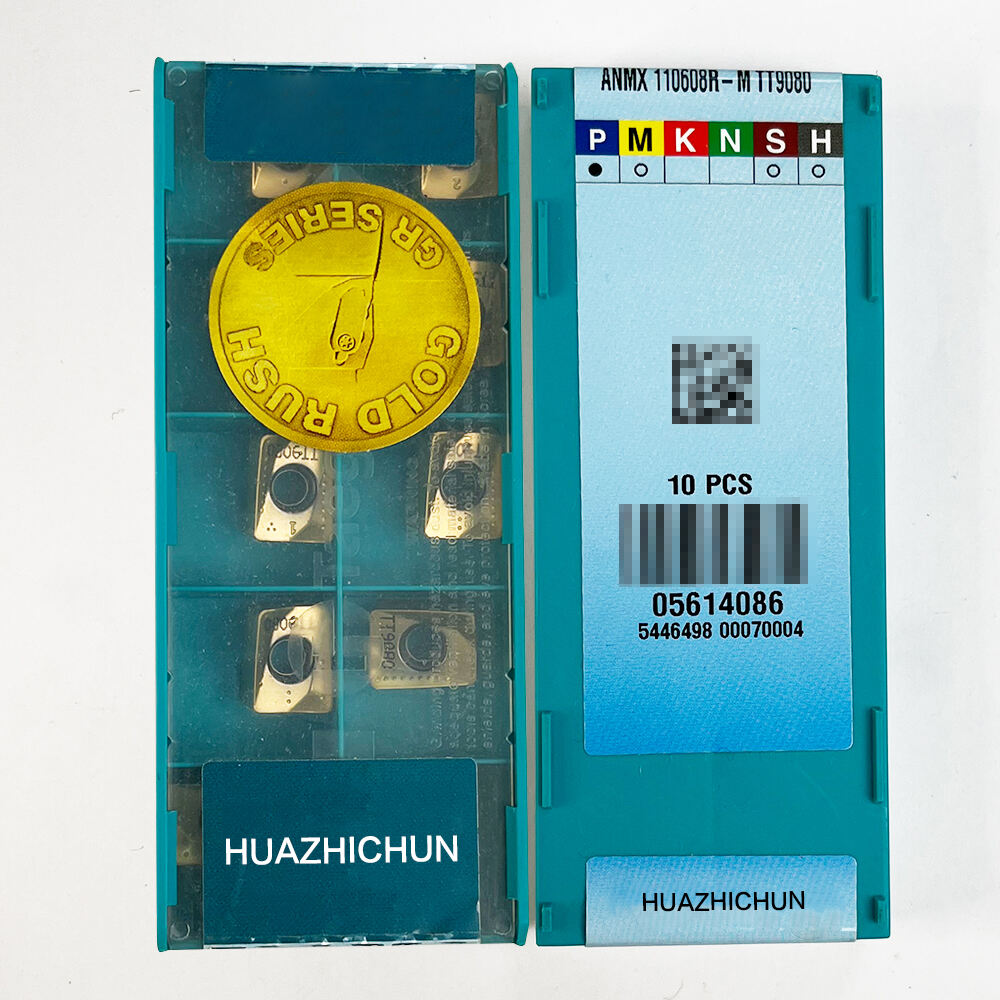 HUAZHICHUN ANMX 110608R -M TT9080 Carbide Insert Metal Turning Tool  CNC  Cutting Tools