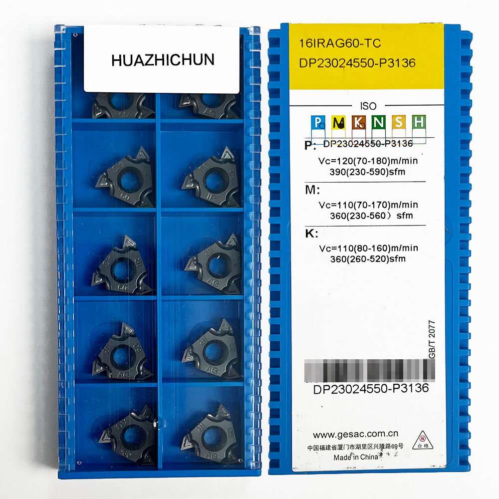 Herramienta de inserción de rosca externa con cuchilla de corte HUAZHICHUN 16IRAG60-TC GM3225