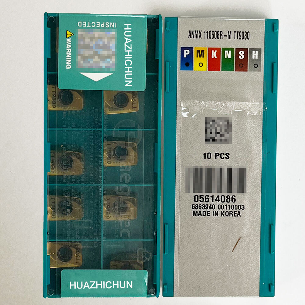 HUAZHICHUN ANMX 110608R-M TT9080 Carbide Inserts Internal ,Turning Tool