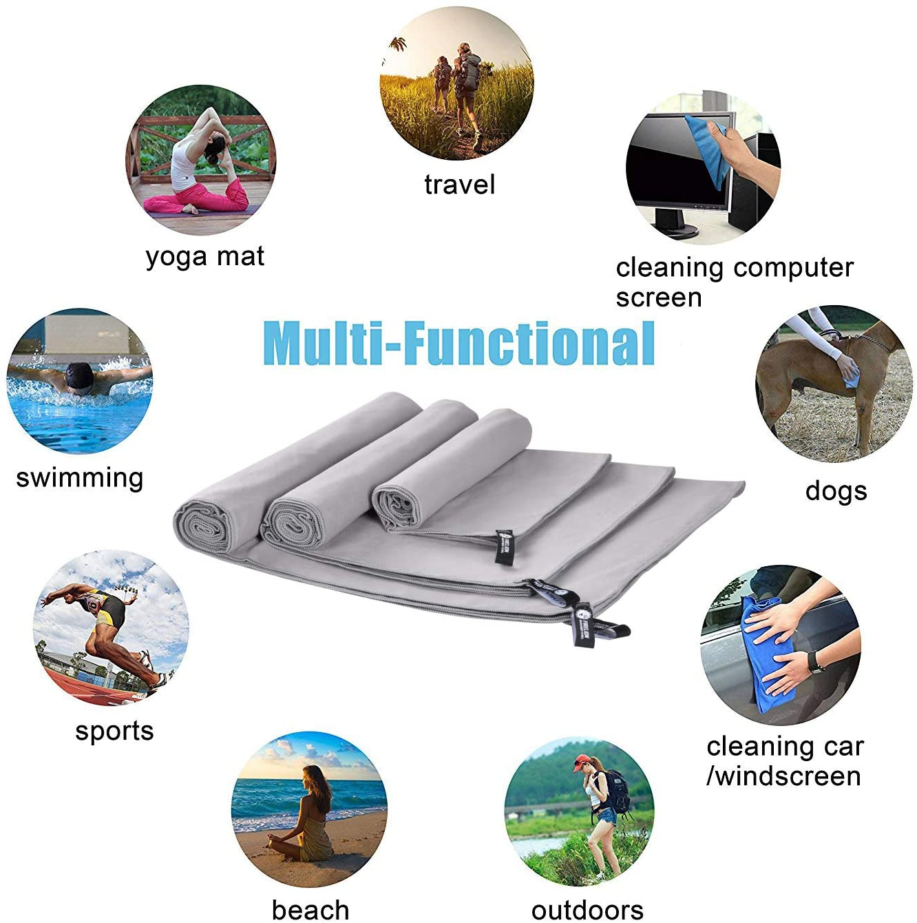 Wuxi Ivy Textil Lança Toalhas Esportivas de Microfibra de Alto Desempenho para Parceiros B2B em Grande Escala