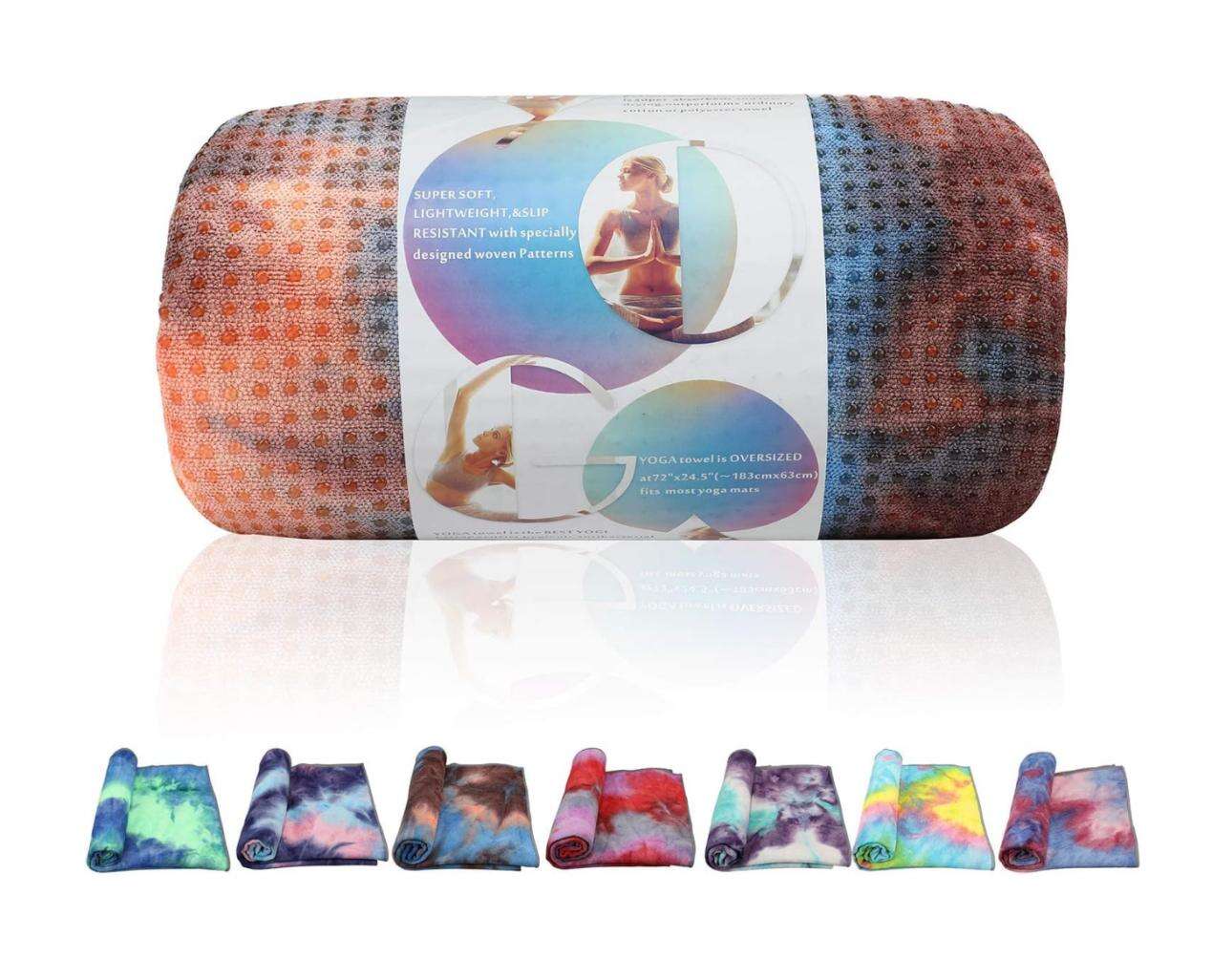 Améliorez vos offres de studio avec des serviettes haut de gamme pour tapis de yoga : disponibilité en stock et options sur mesure proposées par Wuxi Ivy Textile