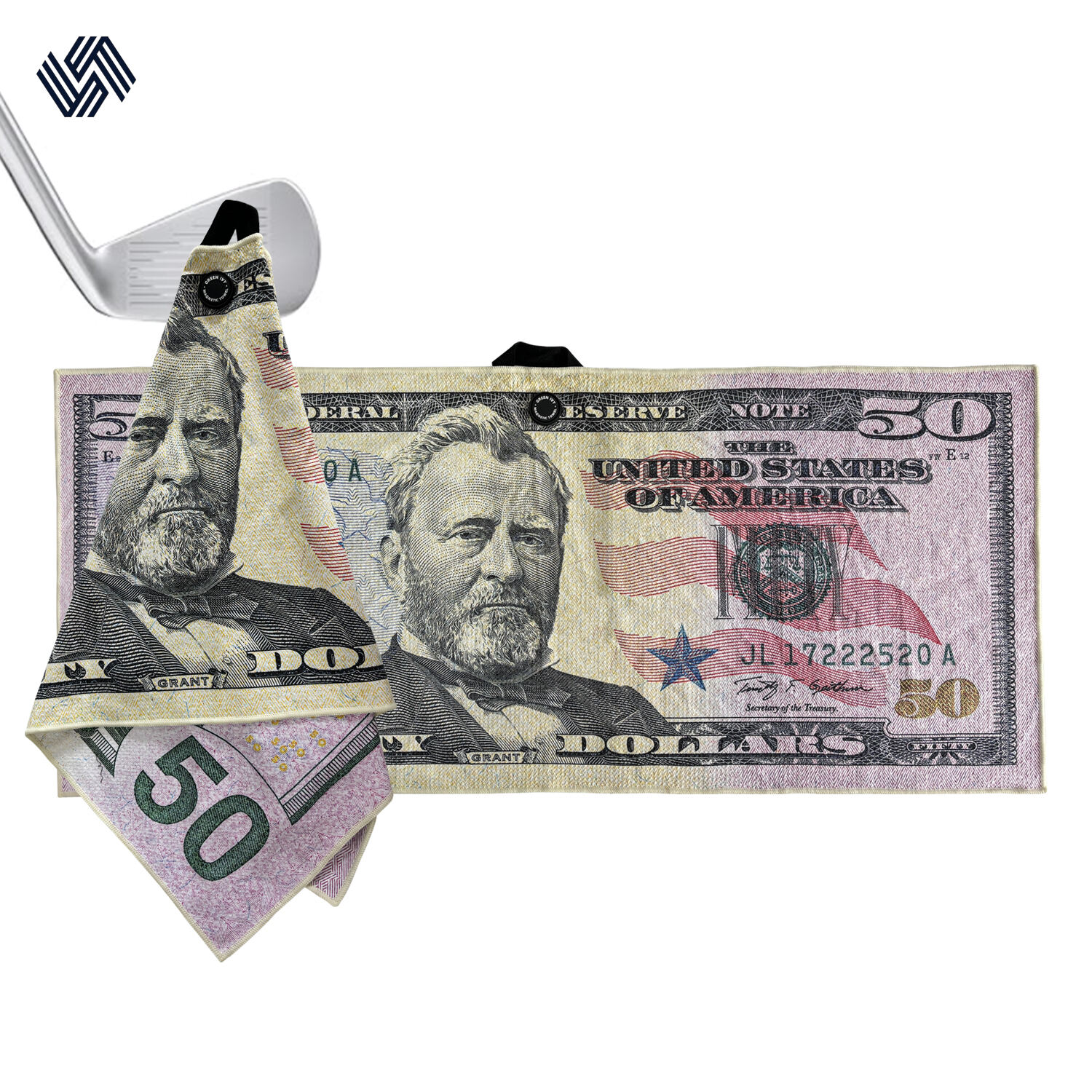 Marketing golf towel