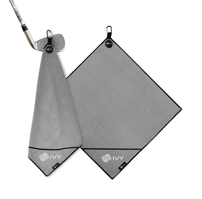 Чистите умнее на поле: гольф-полотенце с встроенным треугольным карманом для чистки